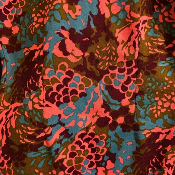 Vintage floral shirt dressss - Picture 2 of 6